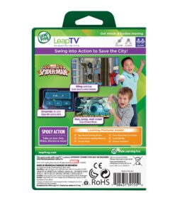 LeapFrog LeapTV Ultimate Spider-Man Educational, Active Video Game 15 817SlacXWAL