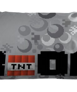 Jay Franco Mojang Minecraft Spawn Gray 4 Piece Full Sheet Set with Creeper… Gray - Minecraft 11 817TIywAuuL