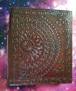 Leather Celtic Tree of Life Book of Shadows Blank Spell Book Wicca 5" Brown 38 817U6TGtFrL