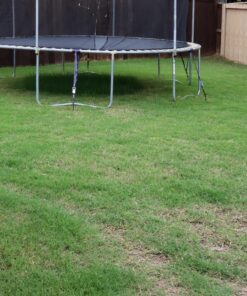 15" Ground Anchors - Trampoline Anchors High Wind Heavy Duty 3" Wide Helix Mobile Home Anchors - Includes Metal Torque Bar, 25 Feet Long Rope and Carrying Sack - 8 Pack 8 Pack w/ Bar & Rope 20 817XCTEt4L