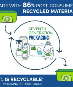 Seventh Generation Liquid Laundry Detergent, Free & Clear, 100 oz, 66 Loads (Packaging May Vary) Free and Clear 100 Fl Oz (Pack of 1) 23 817XneL9rL 3