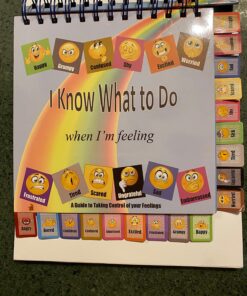 Thought-Spot I Know What to Do Feeling/Moods Flipbook: Different Moods/Emotions; Autism; ADHD; Helps Kids Identify Feelings and Make Positive Choices (Moods/Feelings Flipbook) Moods/Feelings Flipbook 31 817YDIiRTRL