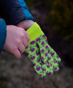 G & F Products 1823-3 JustForKids Soft Jersey Kids Garden Gloves, Kids Work Gloves, 3 Pairs Green/Red/Blue per Pack 23 817aREkpbXL