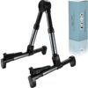 Folding Instrument Stand for Guitar, Bass, Violin, Ukulele, Banjo, Mandolin (Metallic Dark Blue) 29 817bGr9pgML