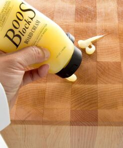 John Boos 2 Piece Cutting Charcuterie Board & Maintenance Set with 16 Oz Food Safe Mystery Oil Bottle and 5 Oz Moisture Cream Kitchen Essential Care Set 28 817c x57sL 1