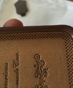 Bastex iPhone 6 Case, Premium Genuine Leather Slim Fit Snap On Executive Wallet Card Case for iPhone 6, 6s Brown 28 817c5pWMXKL