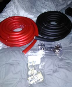 SoundBox KIT0-25RB, 0 Gauge Amplifier Wire Power/Ground Amp Cable - 50 Ft. 23 817duuqvEcL