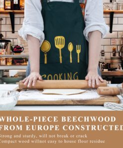 Bamber Wood Rolling Pin, 11 Inch by 1-1/5 Inch Stardard Version 11*1.2 Inch 19 817e4jTKcWS 1