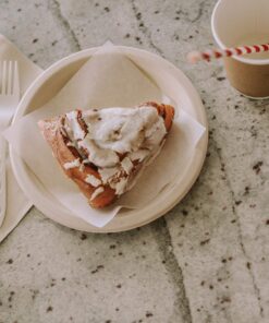 Alternative view of 100% Compostable Disposable Paper Plates [10" 20 Pack], Bamboo Plates, Eco Friendly, Biodegradable, Sturdy Large Dinner Party Plates, Heavy-Duty, Unbleached by Earth's Natural Alternative