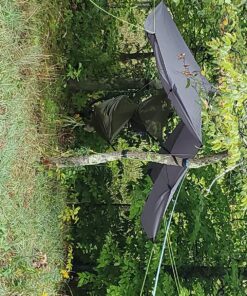 COVACURE Camping Hammock with Net - Lightweight Double Hammock 2 * 10ft Straps, Portable Hammocks, Camping Accessories for Outdoor, Hiking, Camping, Backpacking, Travel, Beach Green 35 817g9GXEXhL