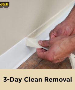 Scotch Contractor Grade Masking Tape, 1.41 inches by 60.1 yards (360 yards total), 2020, 6 Rolls 12 817gjX9Db8L