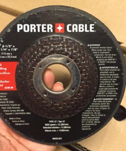 PORTER-CABLE Angle Grinder, 6.0-Amp, 4-1/2-Inch (PC60TAG) 71 817gjxbwWLL