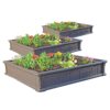 Lifetime 60069 Raised Garden Bed Kit, 4 by 4 Feet, Pack of 3 56 817hYqcII1L