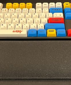 Glorious Gaming Wrist Pad/Rest - Full Standard Size - Black - Mechanical Keyboards, Stitched Edges, Ergonomic | 17.5x4 inches | 25mm/1in Thick (GWR-100) Full Size (Standard) 43 817hahhbW7L