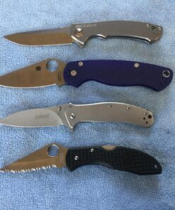 Kershaw Zing SS Pocketknife, 3" 8Cr13MoV Stainless Steel Blade, Assisted Thumb-Stud and Flipper Opening EDC 46 817hrIHnnUL