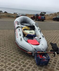 INTEX 68376EP Mariner 4 Inflatable Boat Set: Includes Deluxe 54in Aluminum Oars and High-Output-Pump – SuperTough PVC – Inflatable Thwart Seats – 4-Person – 1100lb Weight Capacity 48 817i CC0fjL