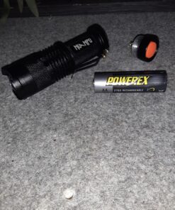 5 Pack SK-68 3 Modes Handheld Mini Cree Q5 LED Flashlight Torch Tactical Lamp 7w 300lm Adjustable Focus Zoomable Light 44 817lp8zZnoL