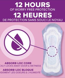 Poise Incontinence Pads for Women, Ultimate Absorbency, Long, Original Design, 108 Count (4 Packs of 27) 27 Count (Pack of 4) 14 817n7fgOZbL