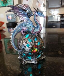 George S. Chen Imports Dragon on Light Up LED Orb Statue Display (Ss-g-71512) 34 817nKAC30jL