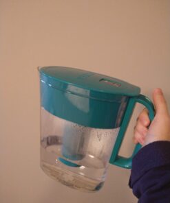 Brita Water Filter Pitcher for Tap and Drinking Water with 1 Standard Filter, Lasts 2 Months, 6-Cup Capacity, BPA Free, Turquoise 5 Cup Water Pitcher 22 817o2P6fuDL