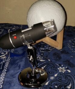 Jiusion Original 40-1000X USB Microscope with Portable Carrying Case, Digital Magnification Endoscope Camera 8 LEDs Metal Base for Micro USB USB-C Android, Windows Mac Linux Chrome 42 817oR2UEtTL