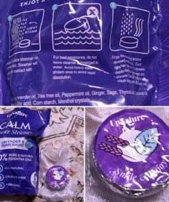 UpNature Shower Steamers Aromatherapy, Calm 12pcs - Lavender Shower Steamer Restore Relaxation, Essential Oil Lavender Shower Bath Bombs Tablets for Stress Relief, Self Care Gifts for Women & Men Calm Relaxation 28 817pdkEONNL