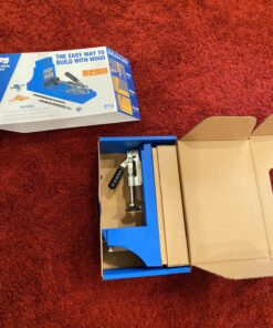 Kreg K4 Pocket Hole Jig - Adjustable, Versatile Jig for Strong Joints - Create Perfect, Rock-Solid Joints - Easily Adjustable Drill Guides - For Materials 1/2" to 1 1/2" Thick Pocket Hole System 62 817to62A2AL