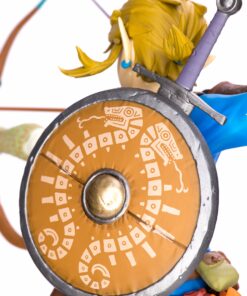 First 4 Figures The Legend of Zelda: Breath of The Wild: Link Figure, Blue Standard 30 817vH5UrITL