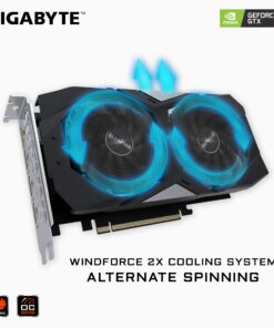 Gigabyte GeForce GTX 1660 Ti Windforce OC 6G 192-bit GDDR6 DisplayPort 1.4 HDMI 2.0B with Windforce 2X Cooling System Graphic Cards- Gv-N166TWF2OC-6GD 13 817wrKWmrL