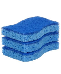 Scotch-Brite Non-Scratch Scrub Sponges, 24 Scrub Sponges, Lasts 50% Longer than the Leading National Value Brand 3 Count (Pack of 8) 11 817xigUz7EL