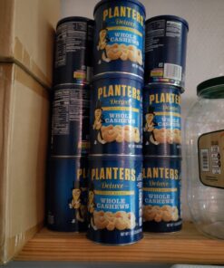 Planters Lightly Salted Deluxe Whole Cashews (1lb 2.25oz Canister) 1.14 Pound (Pack of 1) 61 817xzk65jZL