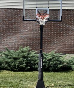 Silverback 54" and 60" In-Ground Basketball Systems with Adjustable-Height Tempered Glass Backboard and Pro-Style Breakaway Rim SB60 Basketball System 57 817y u7ZzqL