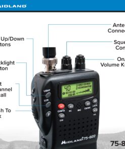 Midland 75-822 40 Channel CB-Way Radio 22 817ycpdPmYL
