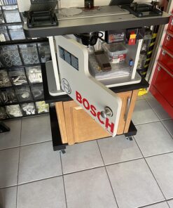 BOSCH RA1171 25-1/2 in. x 15-7/8 in. Benchtop Laminated MDF Top Cabinet Style Router Table with 2 Dust Collection Ports 72 817zRycEL L