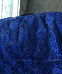 MDS Pack of 10 Wedding 12 x 108 inches Lace Table Runner for Wedding, Decorations for Birthday Parties, Banquets, Graduations, Engagements, and Runners fit Rectangle, Round Table- Navy Blue 23 817zVfAX6L