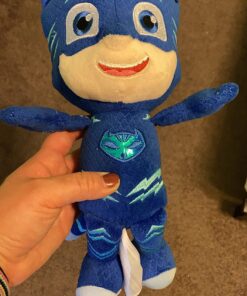 PJ Masks Bean Plush Catboy, Kids Toys for Ages 2 Up by Just Play Blue 15 818 S5gxCTL