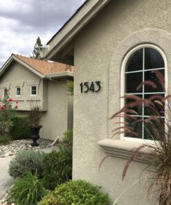 Hy-Ko Products FM-6/3 Floating House Number 3 (THREE) 6" High, Black, 1 Piece 35 818 tHMZQL