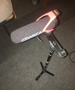 comica CVM-V30 LITE Video Microphone,Super-Cardioid Condenser On-Camera Shotgun Microphone for Canon Nikon Sony Panasonic DSLR Cameras,Mic for iPhone Android Smartphone with 3.5mm Jack(Red) Red 29 8180s6ilUL