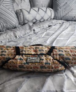 Urban Infant Tot Cot Kids Nap Mat - Toddler Preschool Daycare Bedding Cover with Blanket and Pillow - Traffic 31 8181i2DTL3L