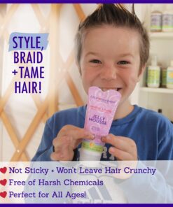 California Baby Overtired & Cranky Jelly Mousse | Hair Gel For Kids | Medium-Hold | Plant-Based | Allergy Friendly | Non-Sticky Baby Hair Gel | 82 g / 2.9 oz. 11 8181lwdqLML