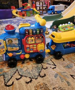 VTech Sit-to-Stand Ultimate Alphabet Train, Blue Standard Packaging 41 8181vGWV2CL