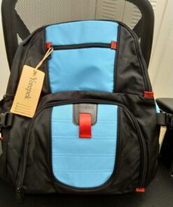 YOREPEK Travel Backpack, Extra Large 50L Laptop Backpacks for Men Women, Water Resistant College Student Bookbag Airline Approved Business Work Bag with USB Charging Port Fits 17 Inch Computer, Blue 53 8183FBkmoYL