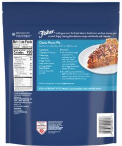 Alternative view of Fisher Chef's Naturals Pecan Halves 24oz (Pack of 1), Unsalted Raw Nuts for Cooking, Baking & Snacking, Vegan Protein, Keto Snack, Gluten Free 24 Ounces (Pack of 1)