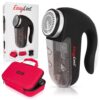 EasyLint Professional Lint Remover Fabric Shaver: The Sweater Shaver Pill Remover for Clothes & Furniture. Works with Batteries or A/C Power. Includes 2-Blades, Cleaning Brush, Case & Power Cord. 2 8185zjkHXbL