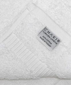 Chakir Turkish Linens 100% Cotton Premium Turkish Towels for Bathroom | 27'' x 54'' (4-Piece Bath Towels - White) 4-Piece Bath Towels 33 8186dFHxxDL