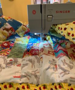 SINGER | Even Feed / Walking Presser Foot - Fork, Perfect for Matching Stripes & Plaids, Quilting & Sewing with Pile Fabrics - Sewing Made Easy Old Version 51 818AwUGUiRL