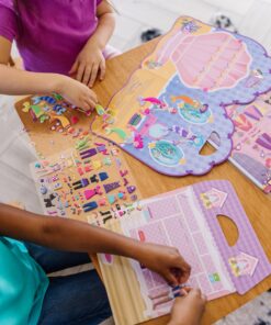 Melissa & Doug Puffy Sticker Activity Books Set: Dress-Up, Princess, Mermaid - 208 Reusable Stickers - Dress Up Doll Stickers, Restickable Puffy Sticker Books For Kids Ages 4+- FSC-Certified Materials 18 818CMu8prkL
