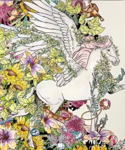 Mythographic Color and Discover: Animals: An Artist's Coloring Book of Amazing Creatures and Hidden Objects 61 818CPJX CfL