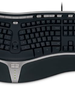 Microsoft Natural Ergonomic Keyboard 4000 for Business - Wired Black 21 818CpANxtEL