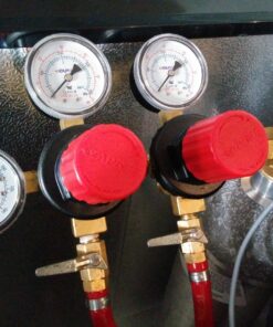 Taprite T752HP Two Product Dual Pressure Kegerator CO2 Regulator Red Bonnet 15 818EAXLycsL